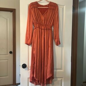 Elie Tahari orange dress